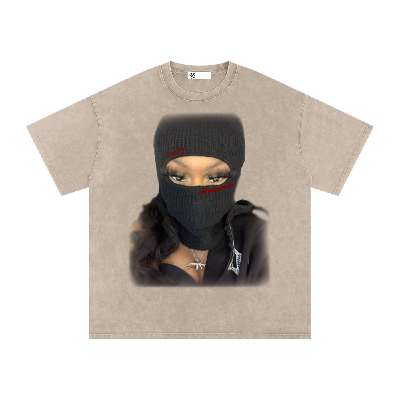 VYBZ "Stuck on your mind" Oversized T