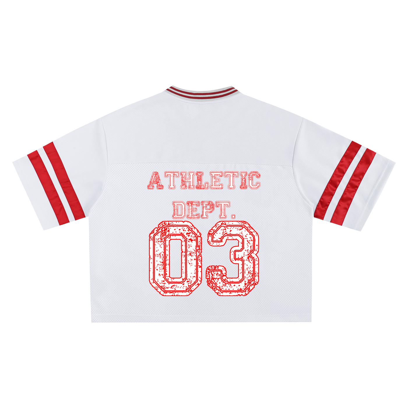 VYBZ “Athletic Dept.” Mesh Boxy T Red