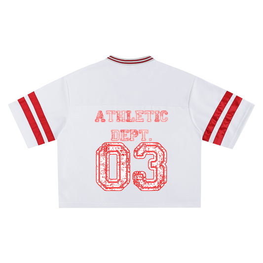 VYBZ “Athletic Dept.” Mesh Boxy T Red