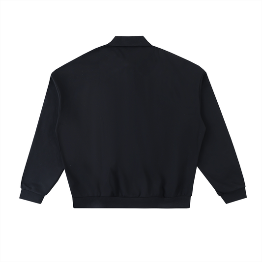 VYBZ ESSENTIAL Fleece Polo Sweatshirt