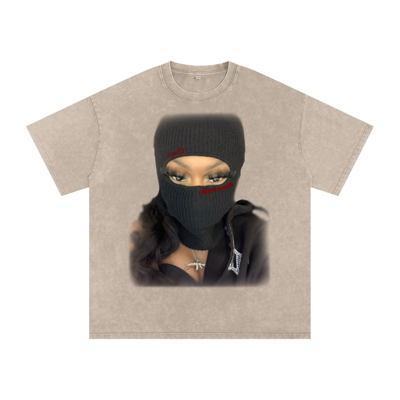 VYBZ "Stuck on your mind" Oversized T