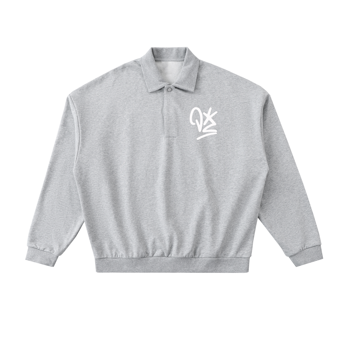 VYBZ ESSENTIAL Fleece Polo Sweatshirt